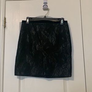 Brand new tags on. Zara lace/velvet skirt